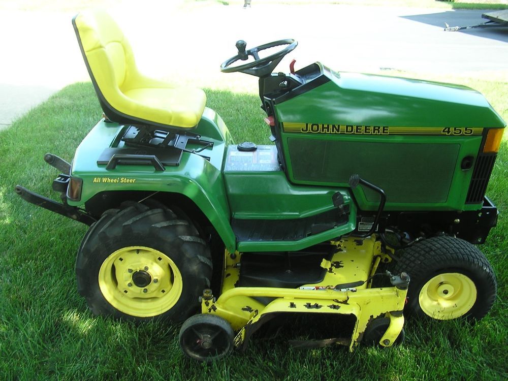 455 deere john lawn tractor tractordata tractors neal courtesy engine